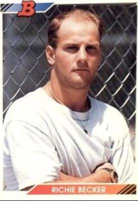 Richie Becker #330 Baseball Cards 1992 Bowman