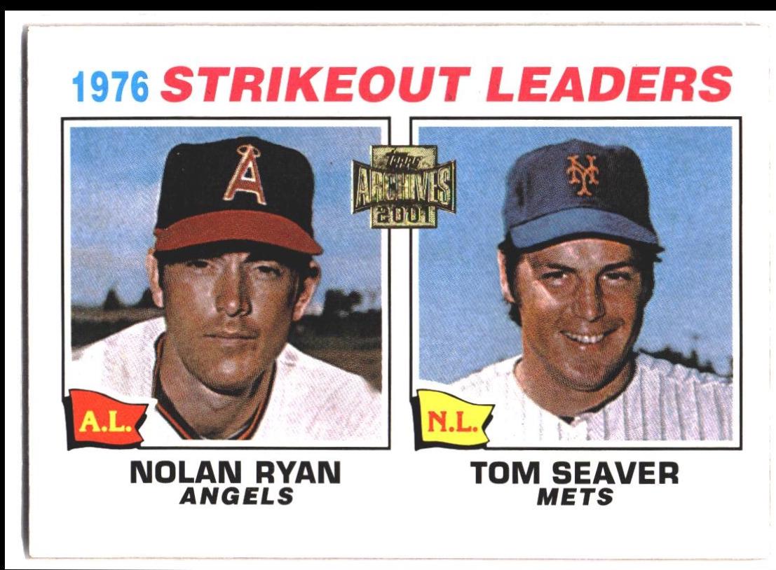 Strikeout Leaders #435