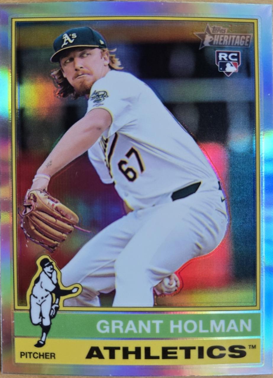 Grant Holman [Refractor Chrome Variation] #40