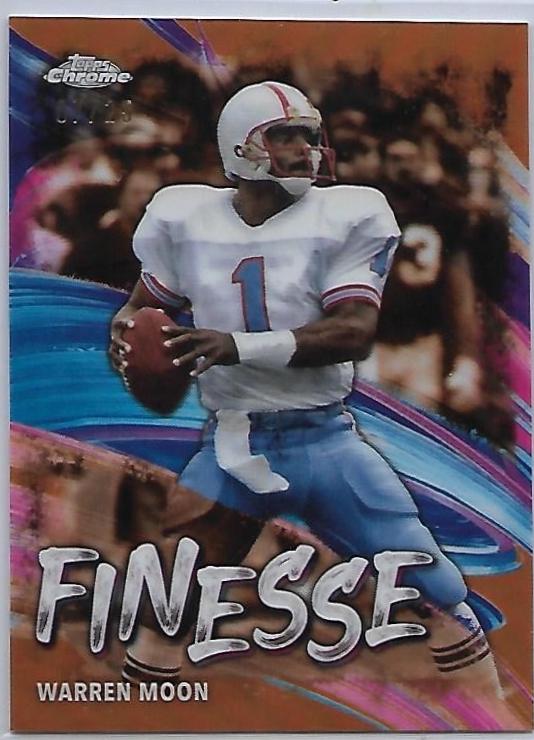 Warren Moon [Orange Refractor] #F-23