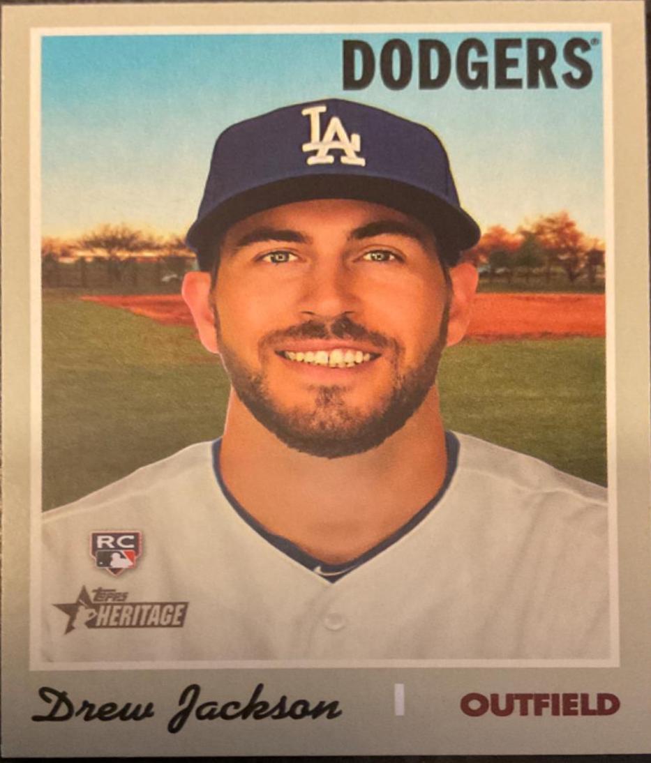Drew Jackson #621 Baseball Cards 2019 Topps Heritage
