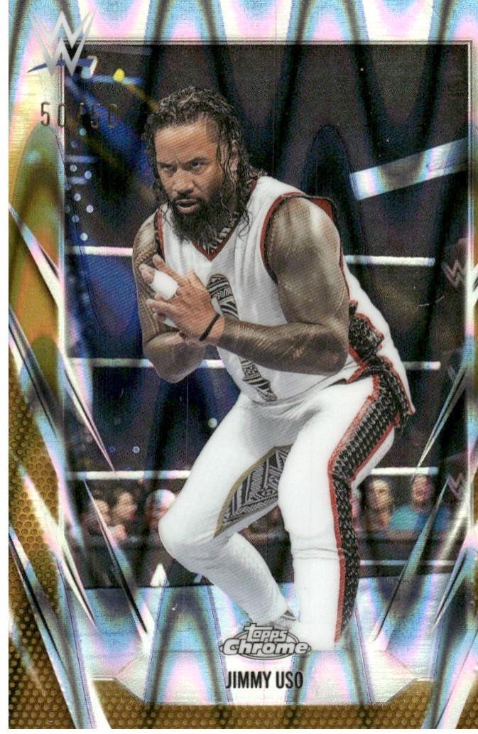 Jimmy Uso [Gold RayWave Refractor] #31