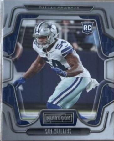 Sam Williams #198 Football Cards 2022 Panini Playbook