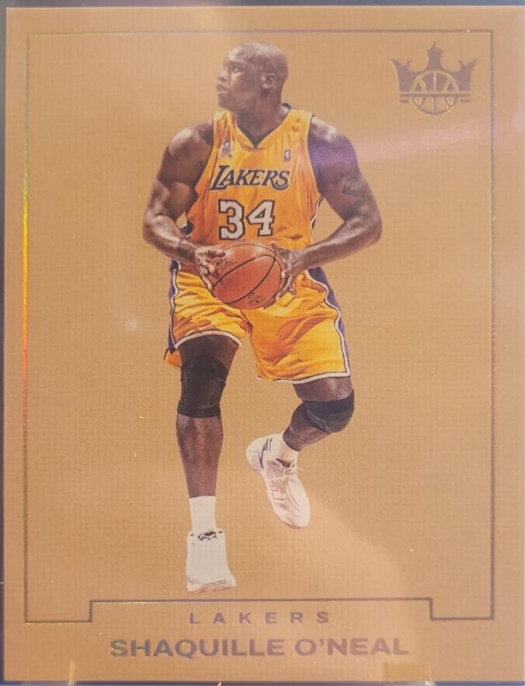 Shaquille O'Neal #30 Basketball Cards 2024 Panini Court Kings Blank Slate