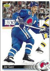 Joe Sakic #255 Hockey Cards 1992 Upper Deck Prices