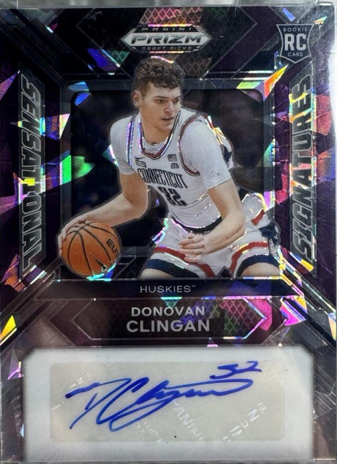 Donovan Clingan [Purple Ice] #SS-DVC