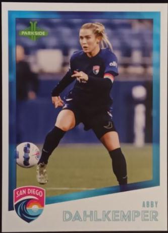 Abby Dahlkemper #81 Soccer Cards 2023 Parkside NWSL