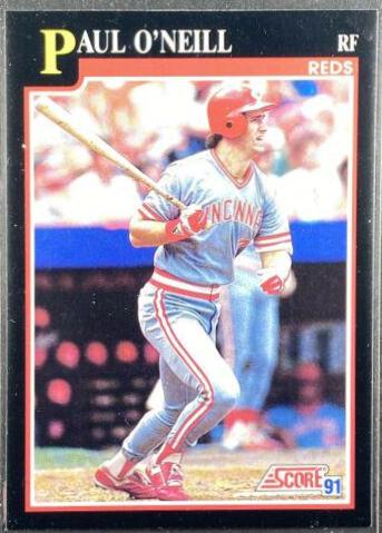 Paul O'Neill #227 1991 Score Baseball