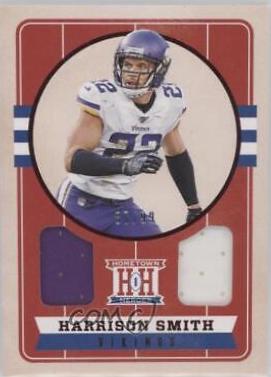 Harrison smith #HH21 Football Cards 2019 Panini Chronicles Hometown Heroes Dual Jerseys