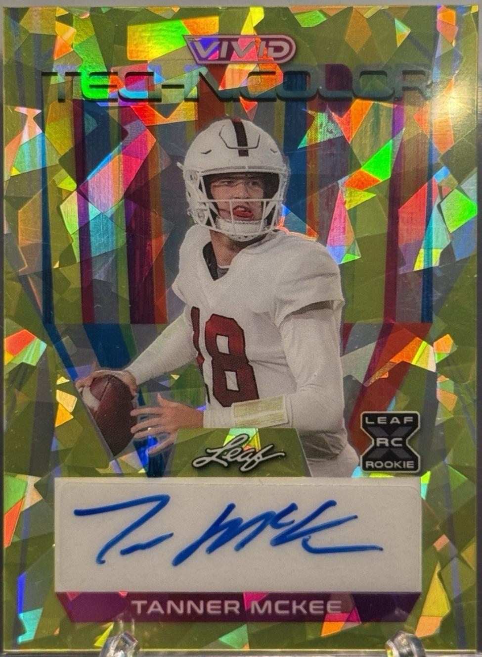 Tanner McKee [Prismatic Yellow] #T-TM1