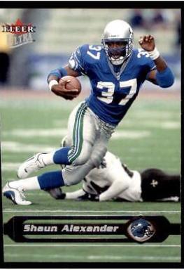 Shaun Alexander #3 Football Cards 2002 Ultra