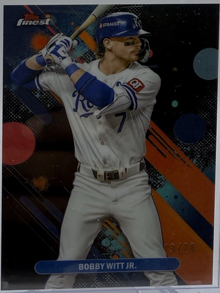 Bobby Witt Jr. [Black Refractor] #28