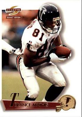 Terance Mathis #13 Football Cards 1995 Summit