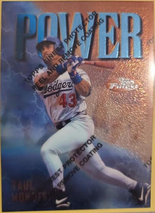 Raul Mondesi #13 Baseball Cards 1997 Finest