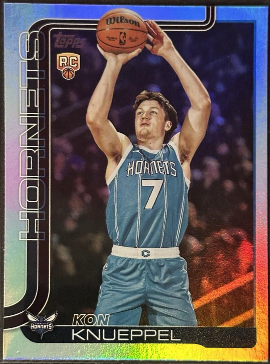 2025 Kon Knueppel [Holo Platinum Foil] #204
