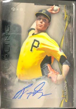 Tyler Glasnow #TG 2014 Bowman Sterling Prospect Autograph Baseball