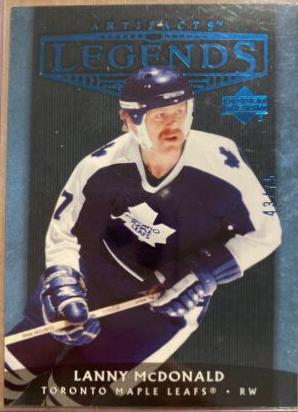 Lanny McDonald #133 Hockey Cards 2005 Upper Deck Artifacts