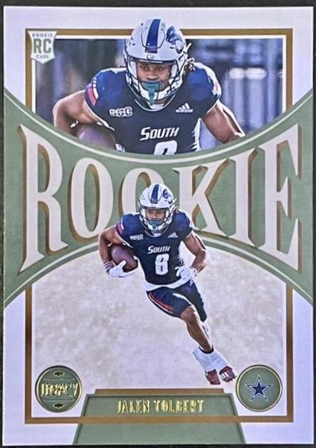 Jalen Tolbert #162 Football Cards 2022 Panini Legacy