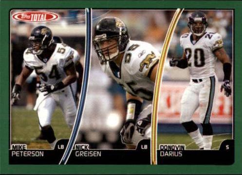 Donovin Darius, Nick Greisen, Mike Peterson #307