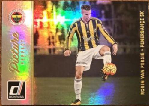 Robin van Persie #12 2016 Panini Donruss Picture Perfect Soccer