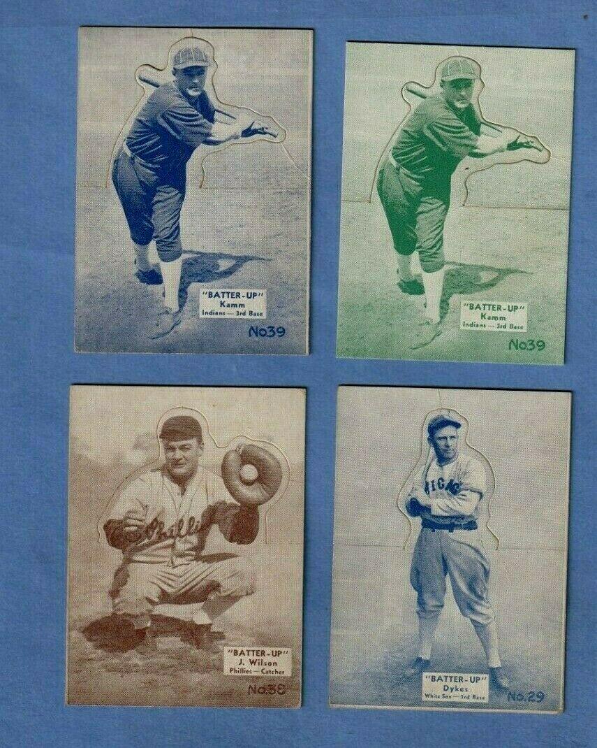 Jimmie Wilson #38 Baseball Cards 1934 Batter Up