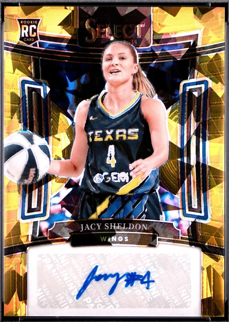 Jacy Sheldon [Gold Ice Prizm] #SG-JS