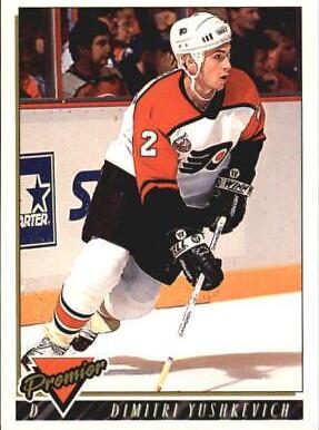 Dimitri Yushkevich #18 Hockey Cards 1993 Topps Premier
