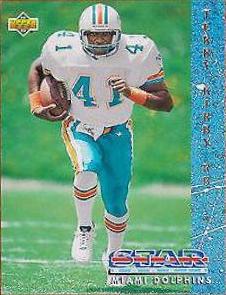 Terry Kirby #25 Football Cards 1993 Upper Deck