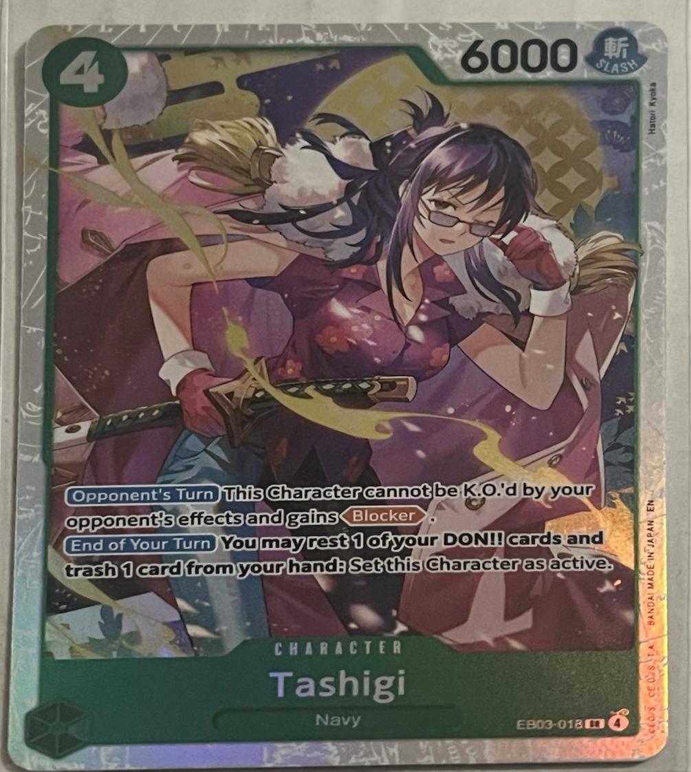 2025 ONE PIECE EB03 JP たしぎ SR-SPC #018 Tashigi SR EB03-018 ONE PIECE Heroines Edition ONE PIECE Card Game