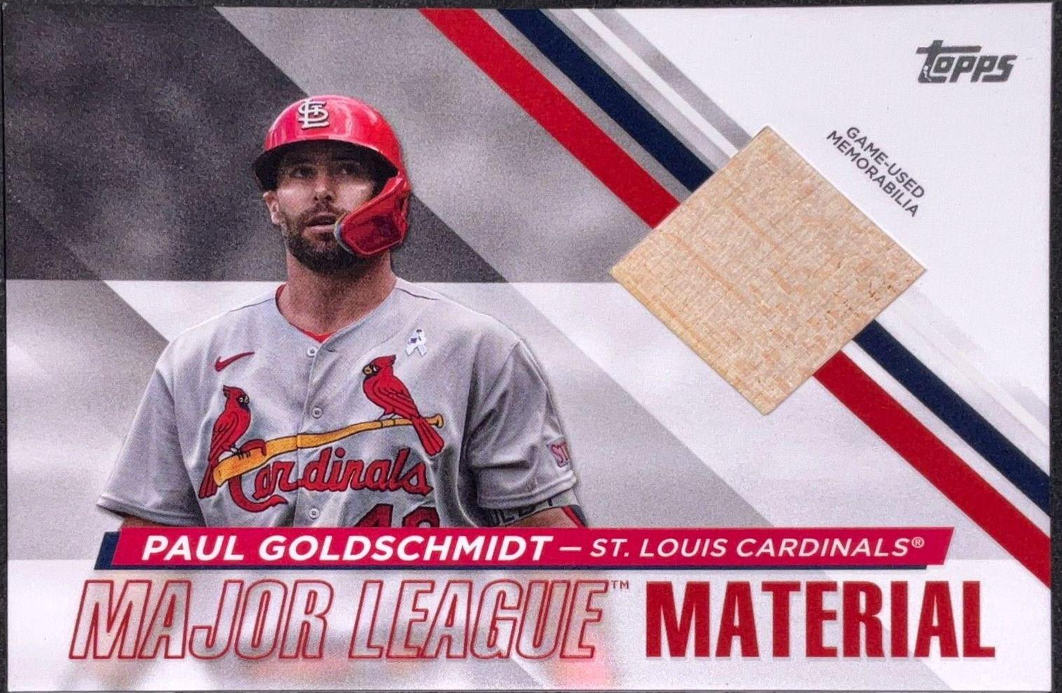Paul Goldschmidt #MLM-PG 2024 Topps Major League Material Baseball