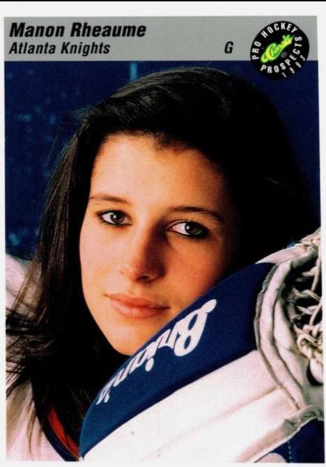 Manon Rheaume #100 1993 Classic Pro Prospects Hockey