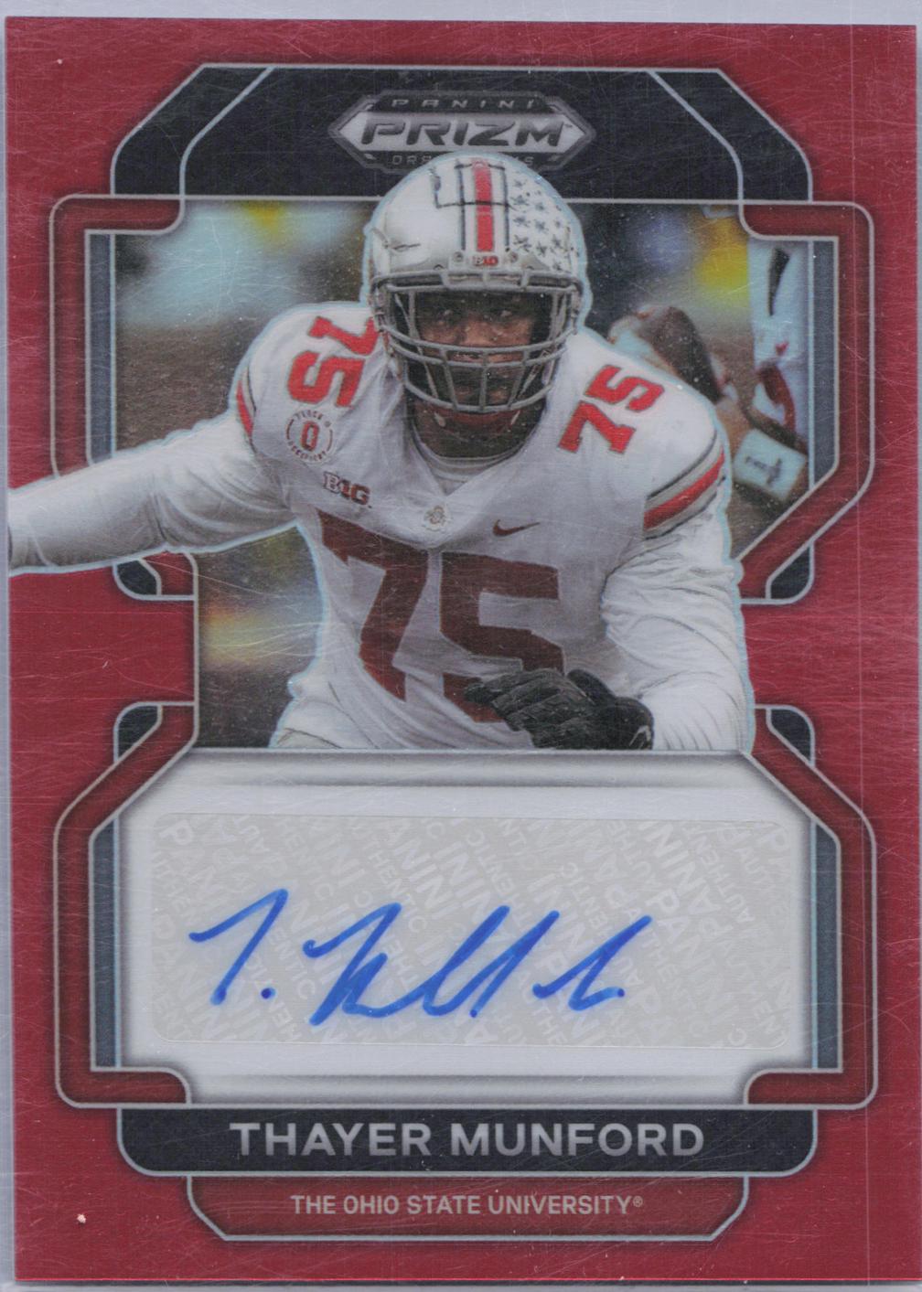 Thayer Munford [Red] #RA-TMU