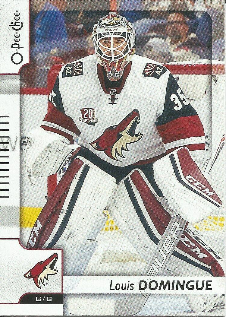 Louis Domingue #187 2017 O Pee Chee Hockey