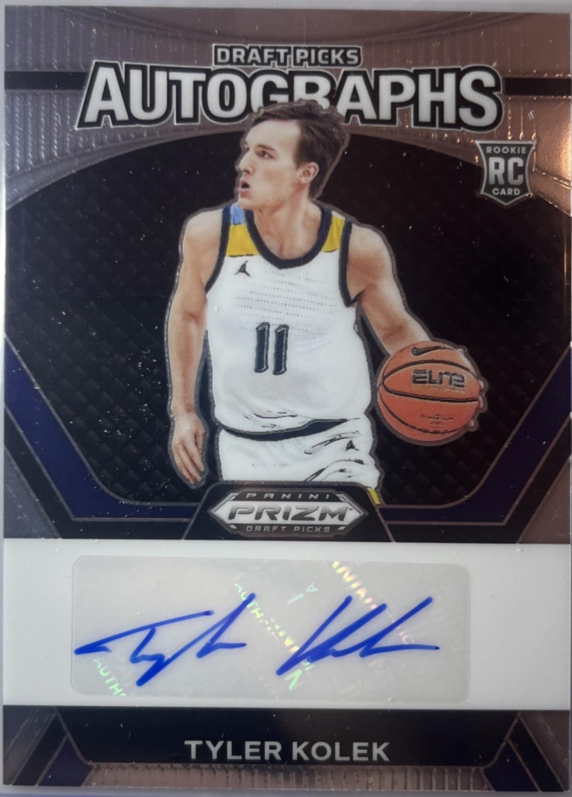 Tyler Kolek #SS-TKK 2024 Panini Prizm Draft Picks Sensational Signatures Basketball
