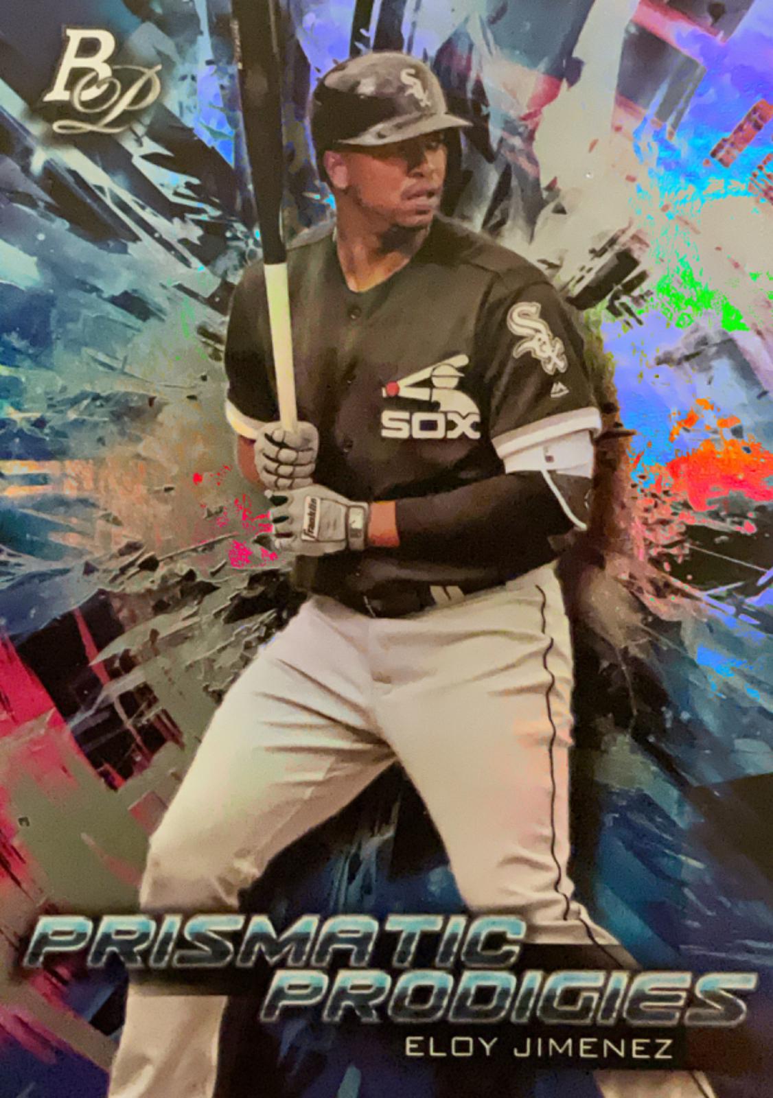Eloy Jimenez #PPP-1 Baseball Cards 2018 Bowman Platinum Prismatic Prodigies