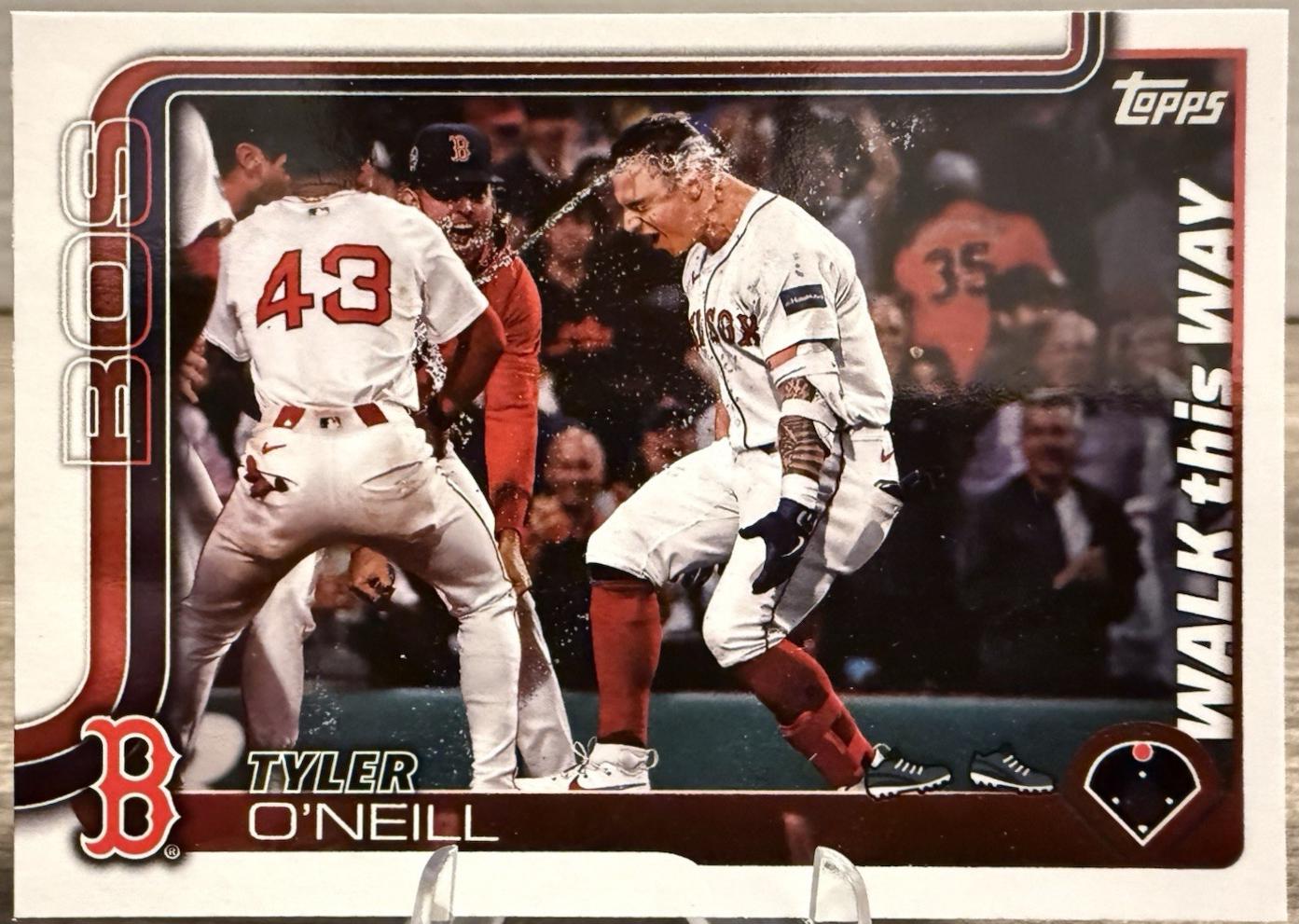 Tyler O'Neill #WTW-10 Baseball Cards 2025 Topps Celebration Mega Box Walk This Way