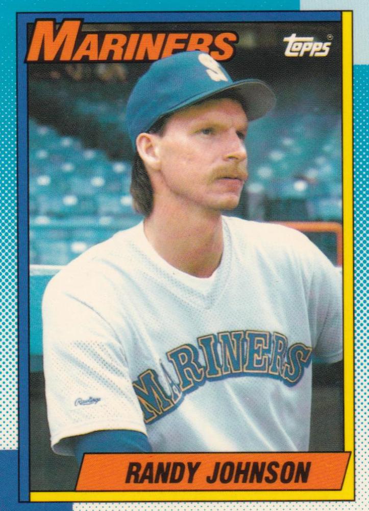 Randy Johnson #431 1990 Topps Tiffany Baseball