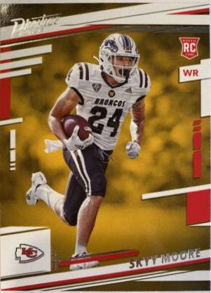 Skyy Moore #372 Football Cards 2022 Panini Prestige