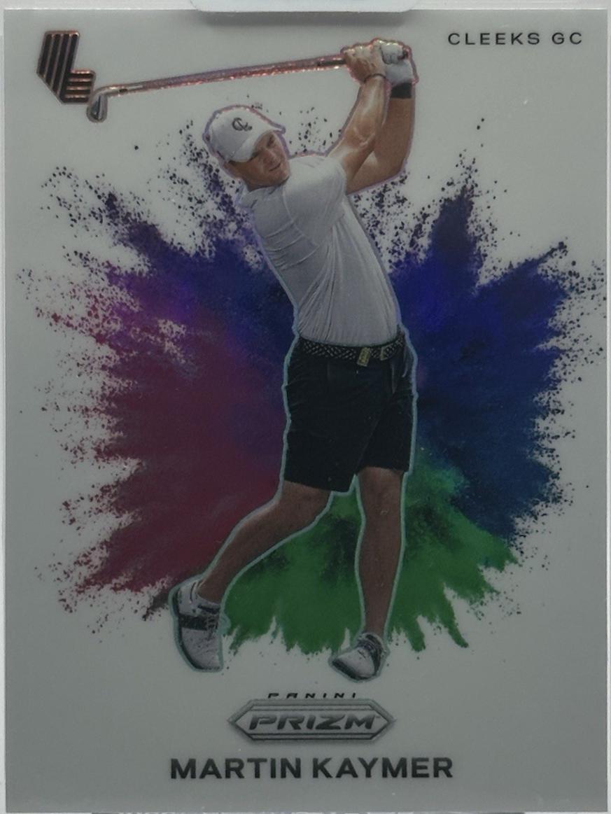 Martin Kaymer #6 Golf Cards 2024 Panini Prizm LIV Color Blast