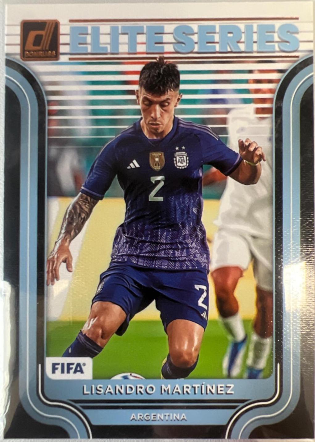 Lisandro Martinez #2 Soccer Cards 2022 Panini Donruss Elite Series