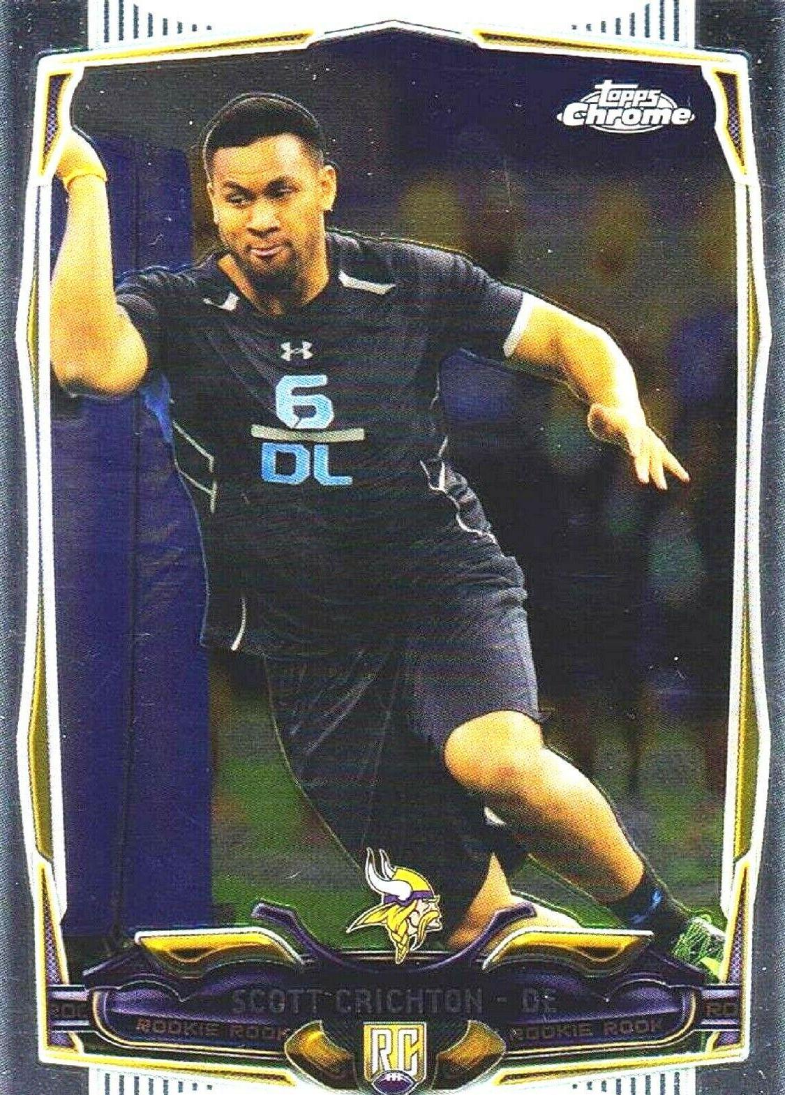 Scott Crichton #176 Football Cards 2014 Topps Chrome