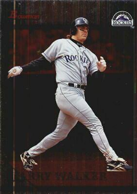 Larry Walker #17 Baseball Cards 1996 Bowman