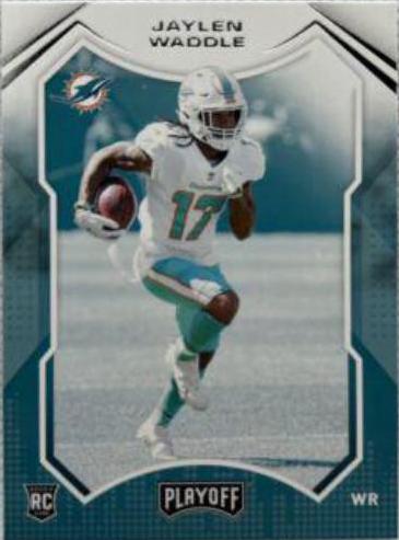 Jaylen Waddle #206 Football Cards 2021 Panini Playoff