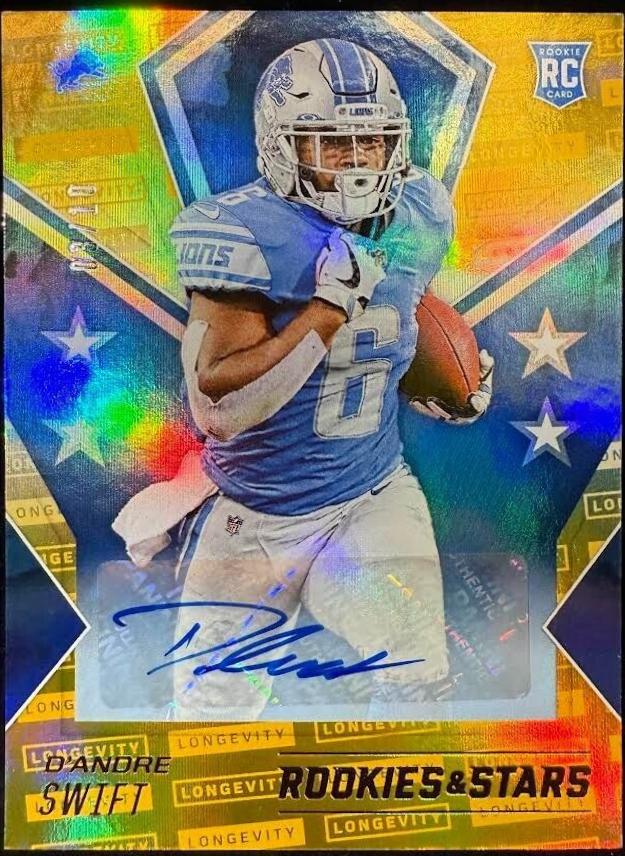 D'Andre Swift [Longevity Signature Gold] #111