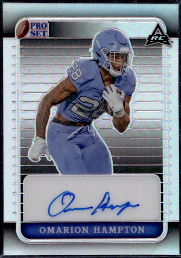 Omarion Hampton [Silver Prismatic] #PA-OH1