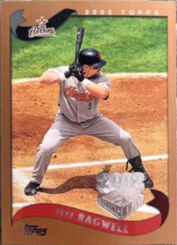 Jeff Bagwell #25 Baseball Cards 2002 Topps Opening Day