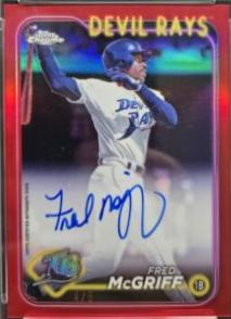 Fred McGriff [Red Refractor] #CLA-FM