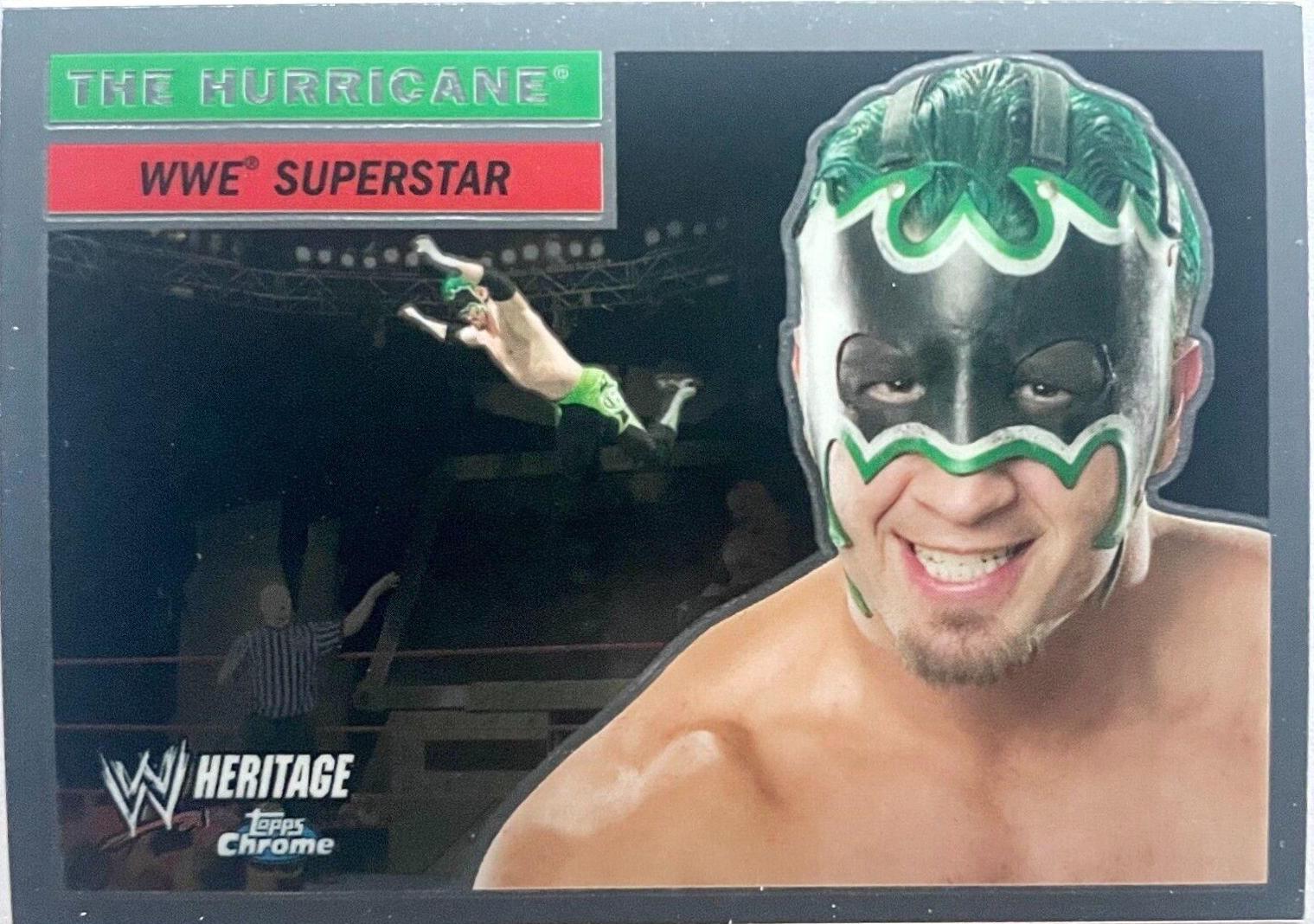 The Hurricane #8 Wrestling Cards 2006 Topps Heritage Chrome WWE