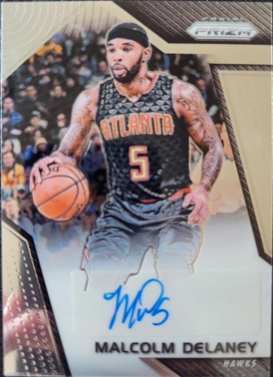 Malcolm Delaney #SG-MD 2017-18 Panini Prizm Basketball Signatures