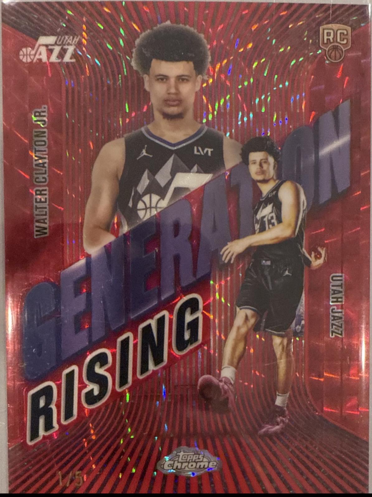 Walter Clayton Jr. [Refractor Red] #GR-18